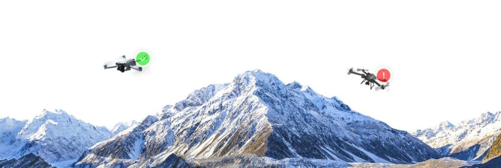 Dispositivo H3 Pro per individuazione e tracciamento droni in tempo reale