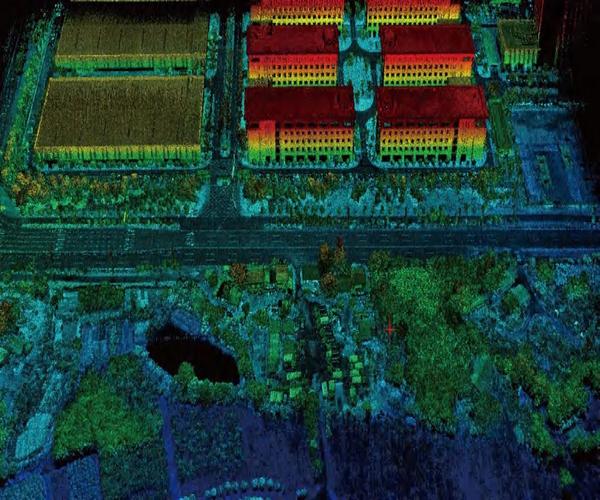 Unità LiDAR 3D ideale per droni di rilievo e ispezione