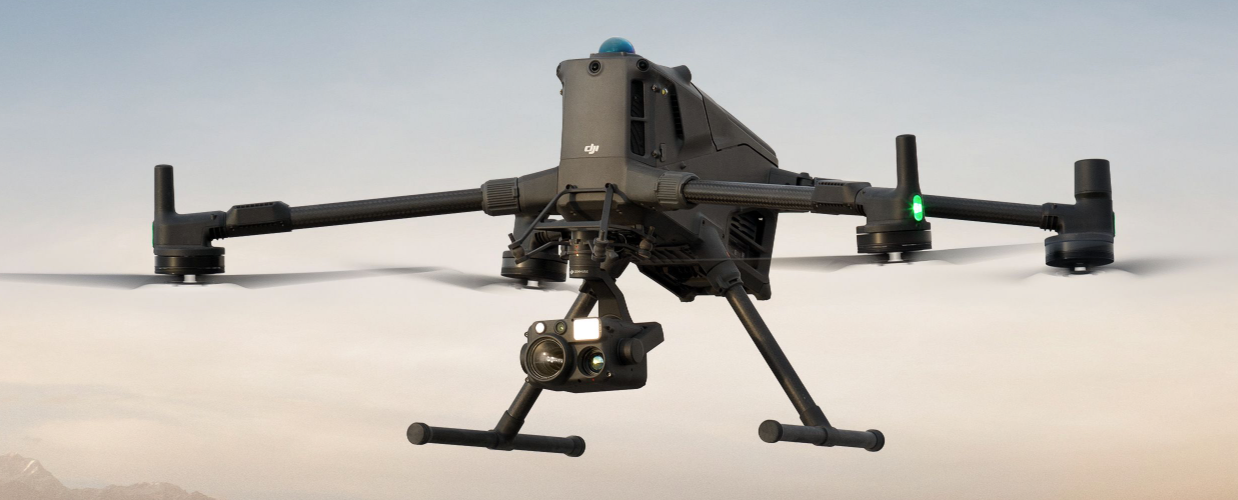 DJI Matrice 400 con camera termica H30T